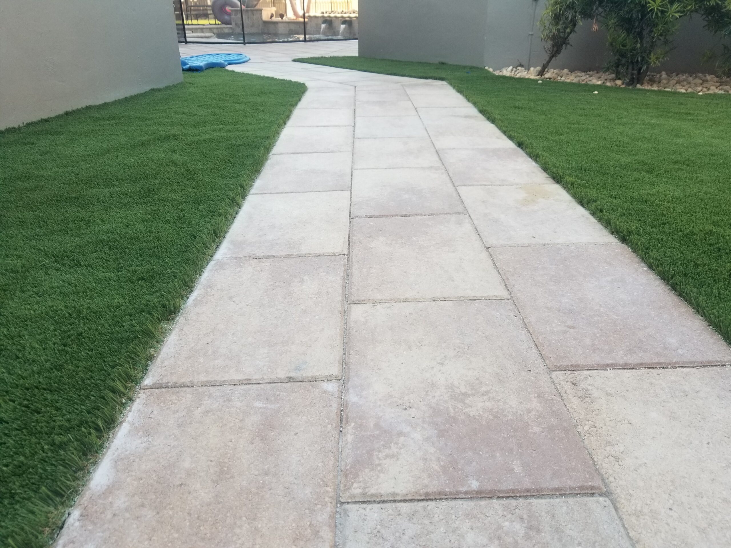 Walkway Paver Installation 