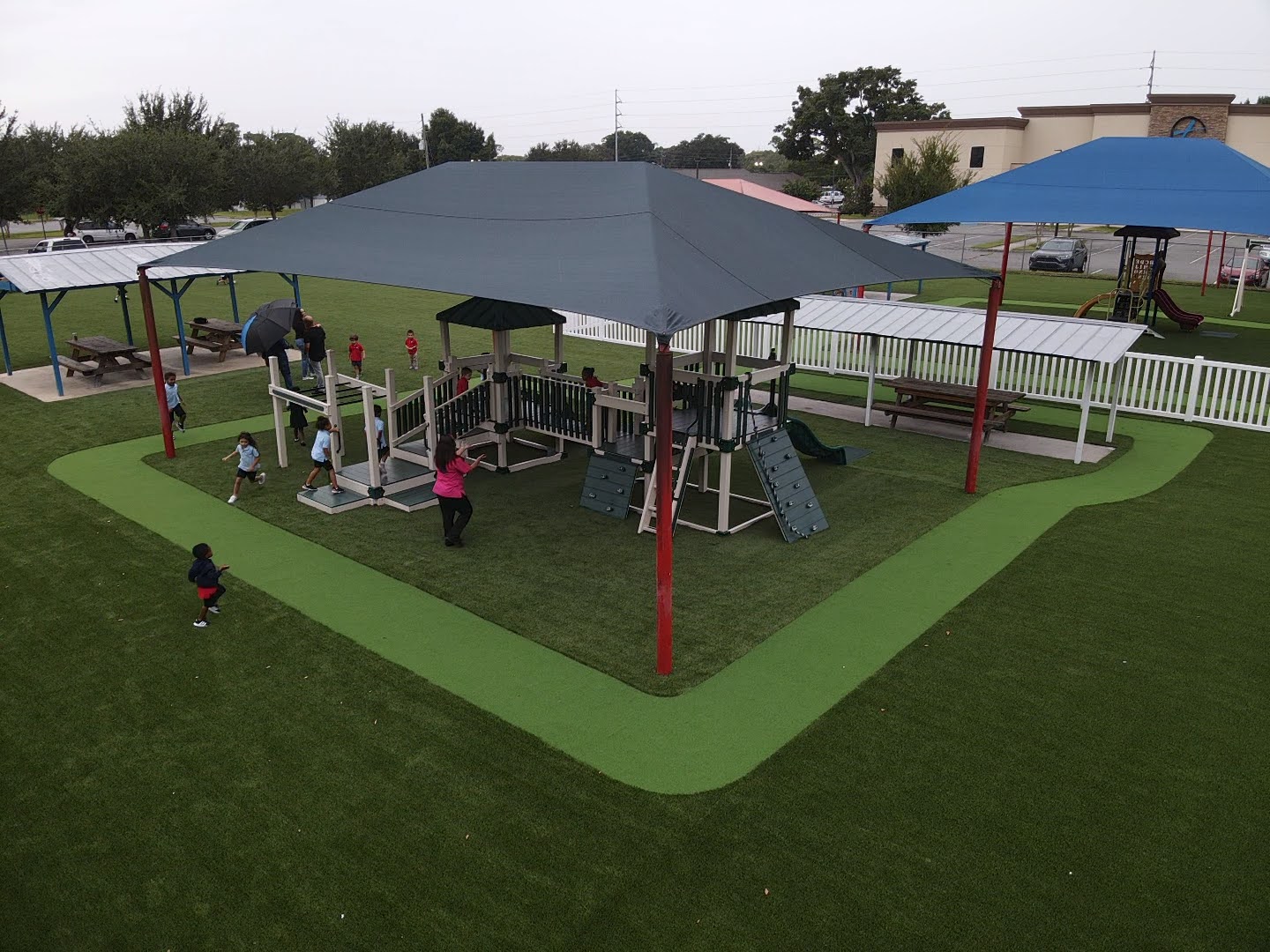 playground turf installation