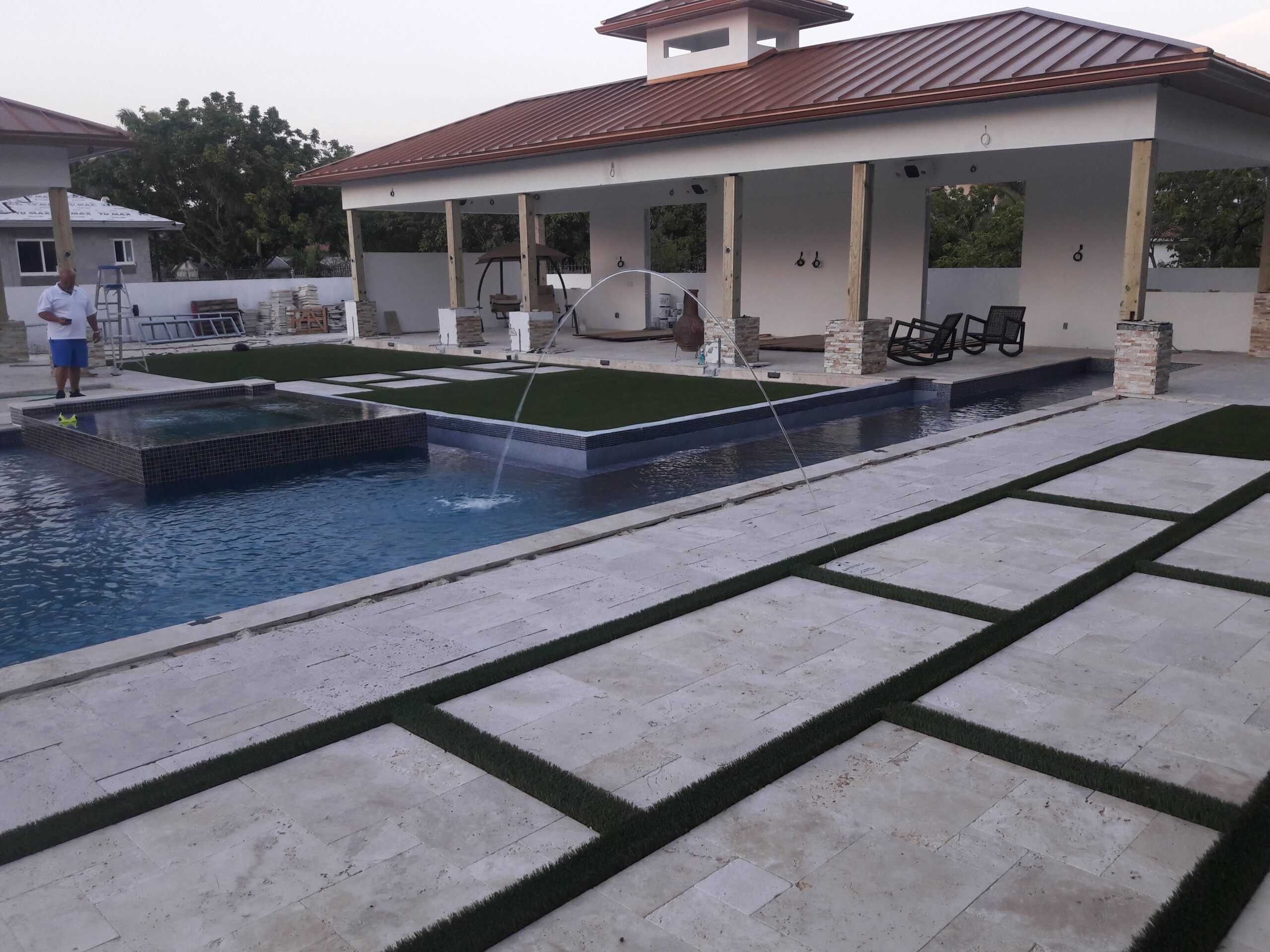 pool area pavers