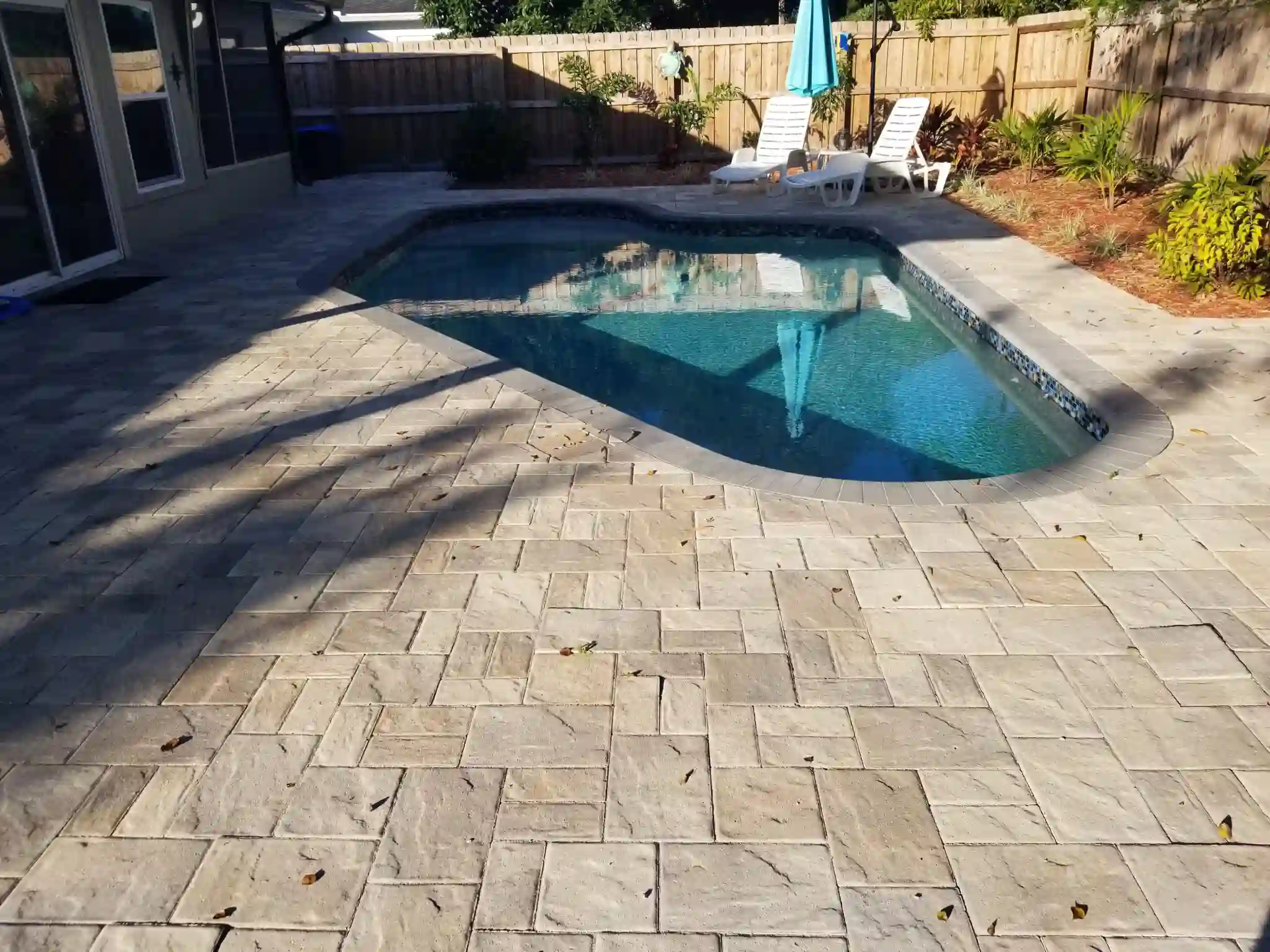 pool paver pool paver